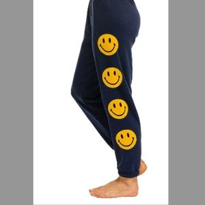 Aviator Nation Kid's Smiley 2 Sweatpants Size 12